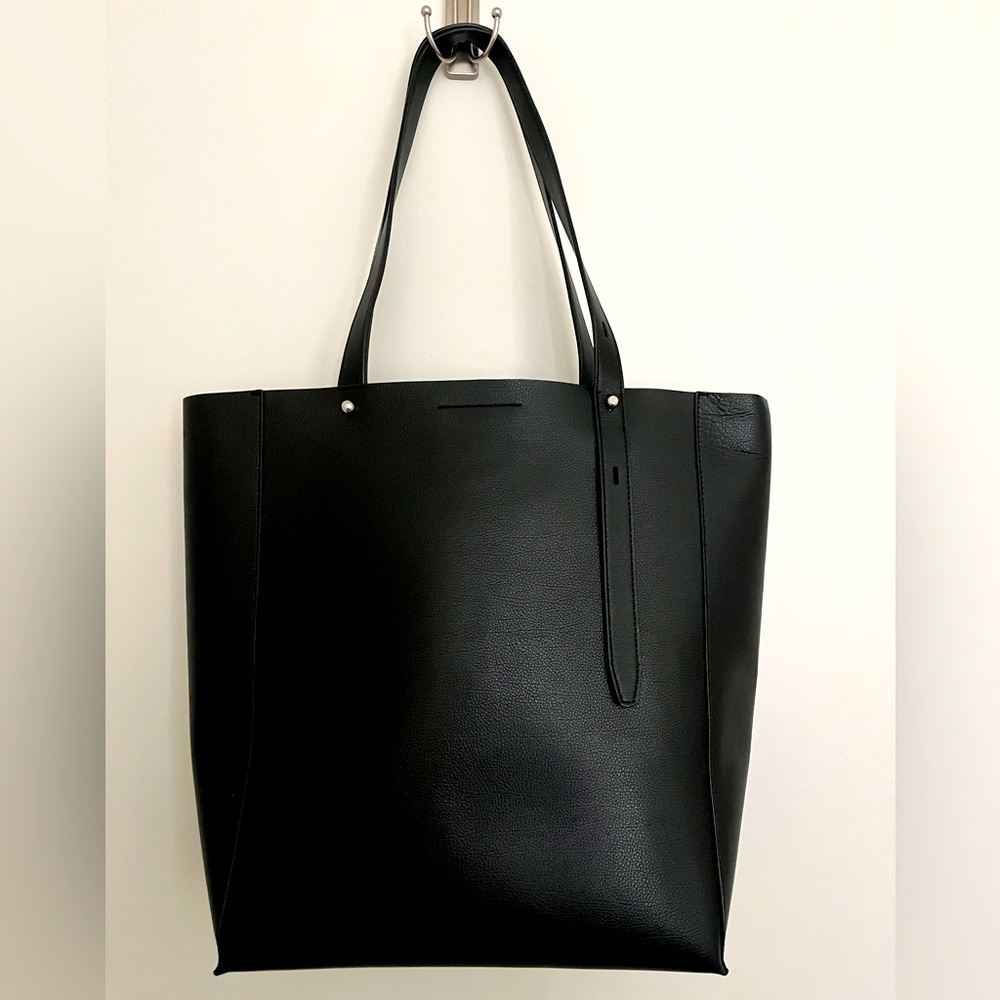 Rebecca Minkoff Black Leather Purse/Tote - Picture 3 of 5